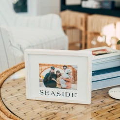 MUDPIE GIFT HOME & GIFTS Wooden Seaside Picture Frame