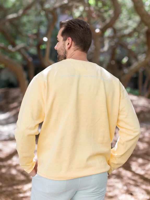 TYCOON SEASIDE APPAREL Butter Unisex Seaside Sweatshirt 2 TYCOON SEASIDE APPAREL Butter Unisex Seaside Sweatshirt