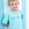 TFORMATION KIDS Mint Florida Blue Youth Shortsleeve Seaside Tee