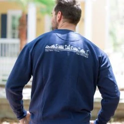 GARMENT GEAR Navy Unisex Seaside Sweatshirt