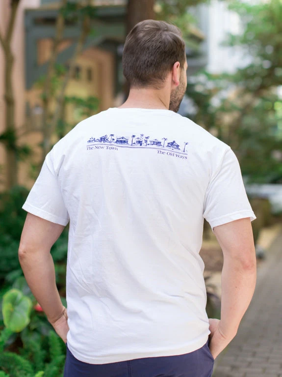 GARMENT GEAR White Shortsleeve Unisex Seaside Tee 2 GARMENT GEAR White Shortsleeve Unisex Seaside Tee