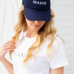 GEAR FOR SPO Navy Adult Seaside Hat SEASIDE APPAREL