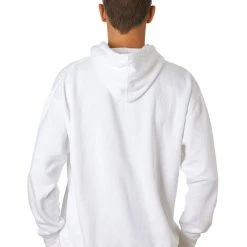 SOWALINK SEASIDE APPAREL Men's White Pullover Hoodie