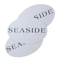 DISCOUNTMUGS HOME & GIFTS White Seaside Oval Magnet