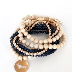 ENEWTONDESIGN HOME & GIFTS Riverstone Promise Bracelet With Bud Disc