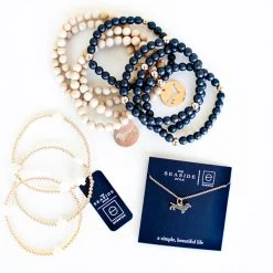 ENEWTONDESIGN HOME & GIFTS Gold Filled Bud The Dachshund Necklace