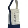 CBSTATION Seaside Canvas Wine Tote