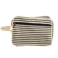 CBSTATION HOME & GIFTS Lined Navy Stripe Travel Kit