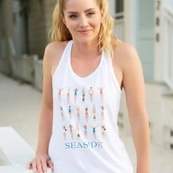 HONEYBEETEES SEASIDE APPAREL Honeybee For Seaside Swimmer Tank
