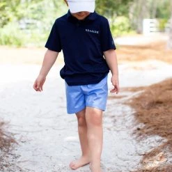 UNDERARMOUR Navy Boy's Under Armour Polo