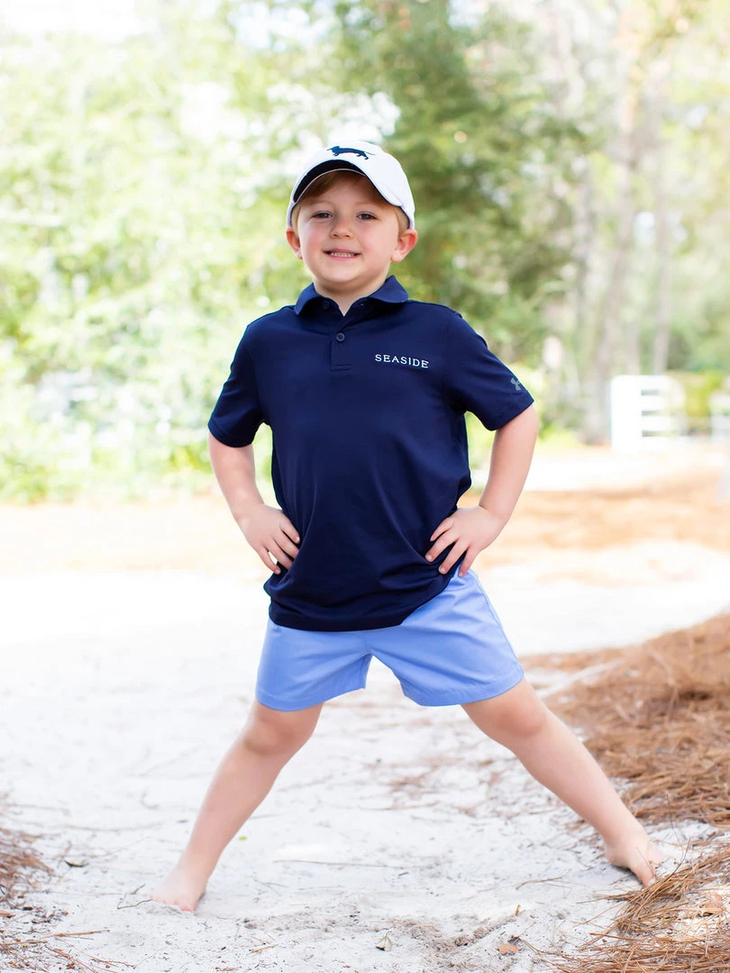 UNDERARMOUR Navy Boy's Under Armour Polo 1 UNDERARMOUR Navy Boy's Under Armour Polo