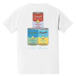 GARMENT GEAR SEASIDE APPAREL STOCK THE PANTRY POCKET TEE