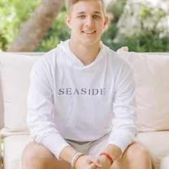 SOWALINK White Adult Longsleeve Hooded Tee