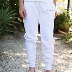 CHARLES RIVE White Seaside Jogger SEASIDE APPAREL
