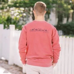 TYCOON Crimson Unisex Seaside Sweatshirt SEASIDE APPAREL