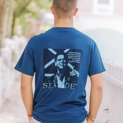 HONEYBEETEES SEASIDE APPAREL Seaside Truman Show Throwback Tee