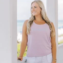 SOWALINK SEASIDE APPAREL Orchid Unisex Seaside Tank