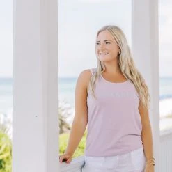 SOWALINK SEASIDE APPAREL Orchid Unisex Seaside Tank