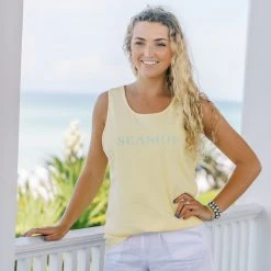 SOWALINK Butter Unisex Seaside Tank SEASIDE APPAREL