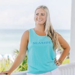 SOWALINK Mint Unisex Seaside Tank SEASIDE APPAREL